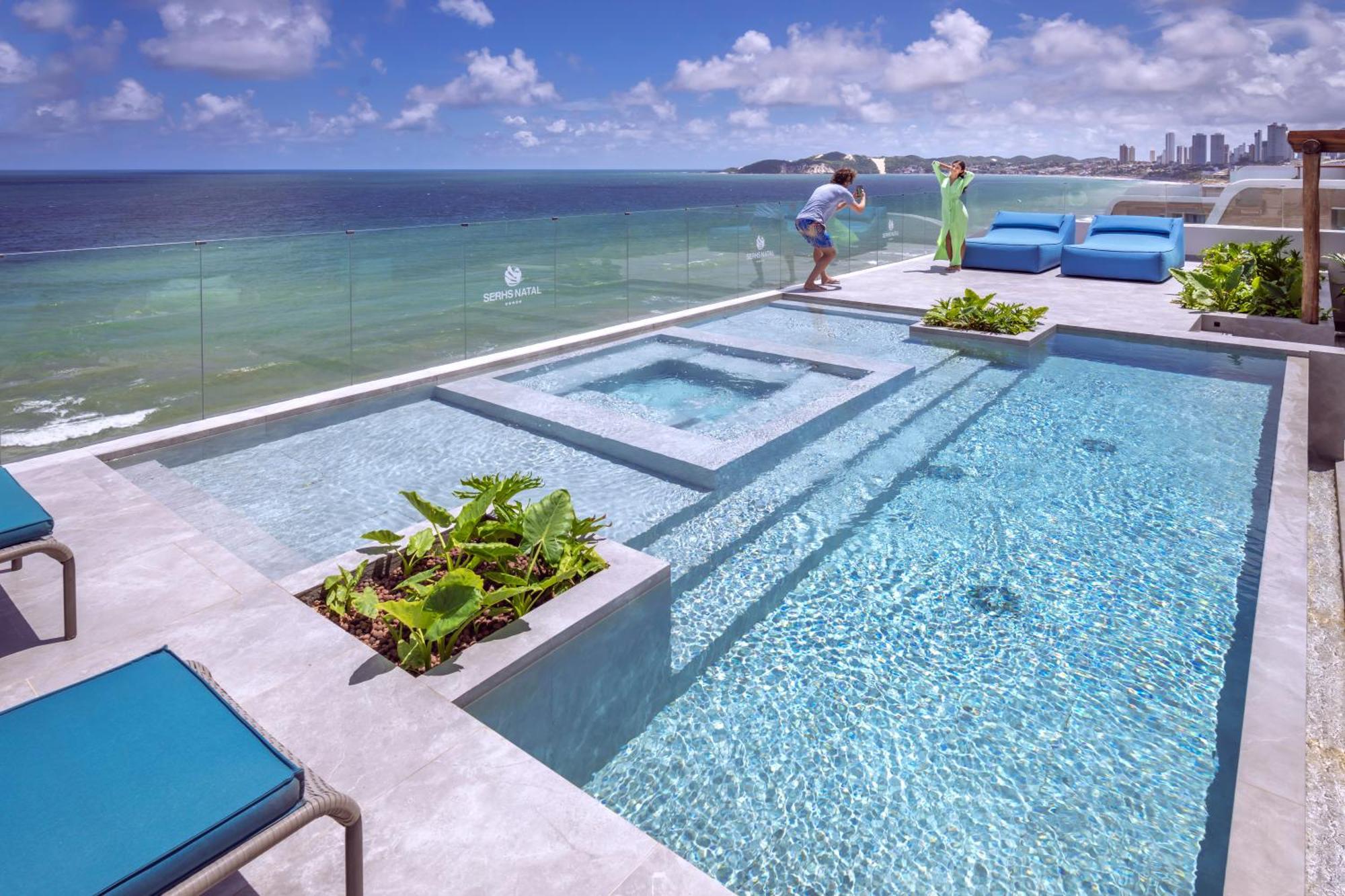 Serhs Natal Grand Hotel & Resort Esterno foto Infinity pool at Atlantis Paradise Island