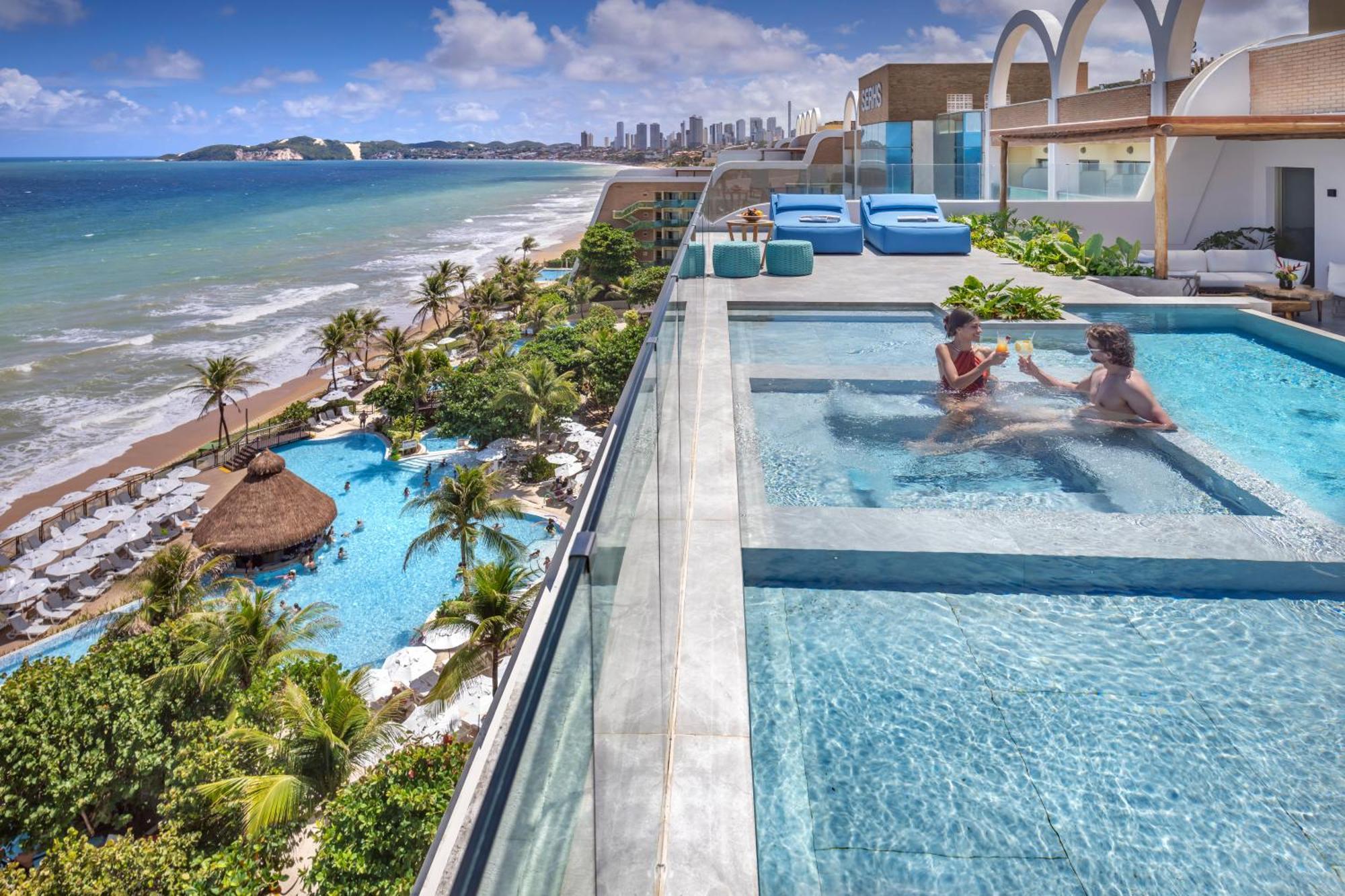 Serhs Natal Grand Hotel & Resort Esterno foto Rooftop pool at the Iberostar Grand Hotel Bahia, in Salvador, Brazil